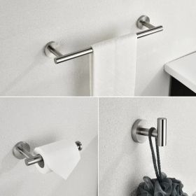 3 - Piece Bathroom Hardware Set (Option: Silver)