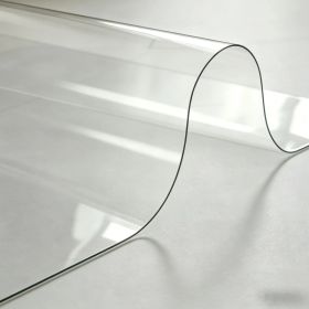 Table Cover 13x16Inch 1.5 Mm Thick Clear Desk Protector Rectangle PVC Desk Mat Waterproof & Easy Cleaning Desk (Option: 1.5mm-13x16inches)