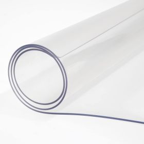 Clear Table Protector Mat -2.0mm Thickness Waterproof Heavy Duty PVC Table Cover For Dining Room Table (Option: 36x48inches)